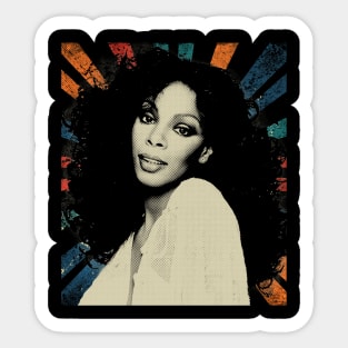 vintage Donna summer Sticker